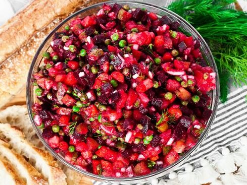 Cómo hacer vinagreta siguiendo una dieta proteica.