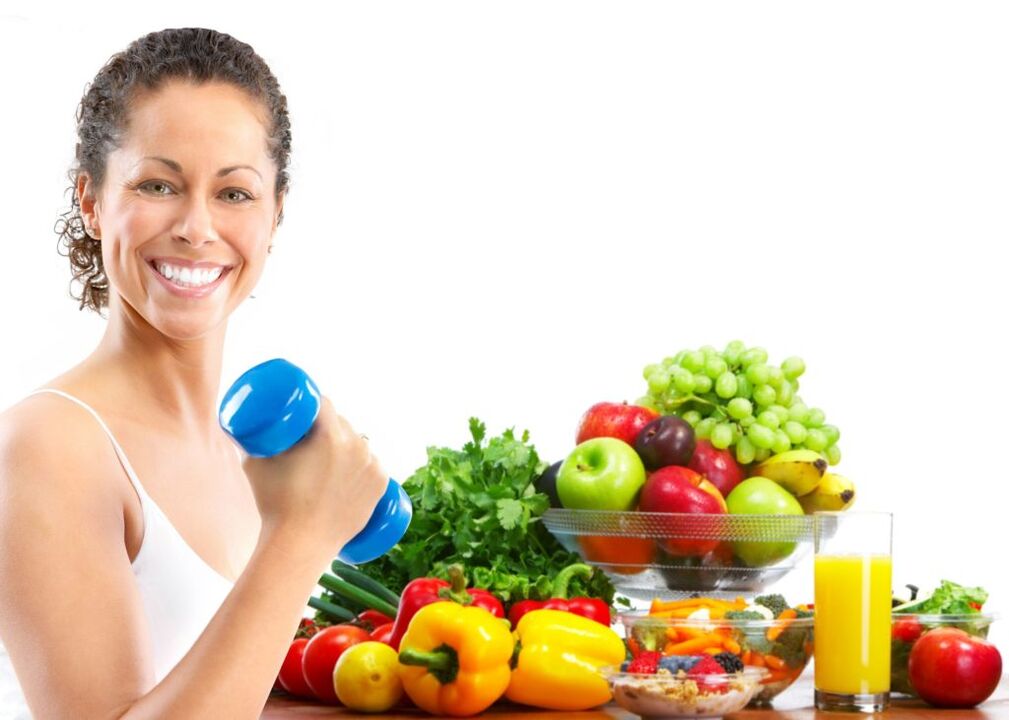 combinación de alimentos y ejercicio para bajar de peso