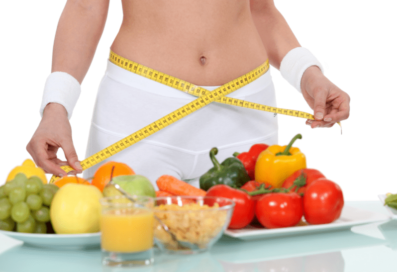 Los alimentos para bajar de peso en la dieta pueden