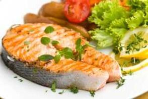 filete de pescado para la diabetes